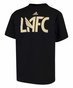 Promo 🥰 Adidas Los Angeles FC Locker Stacked Tee - Boys For Kids 🥰