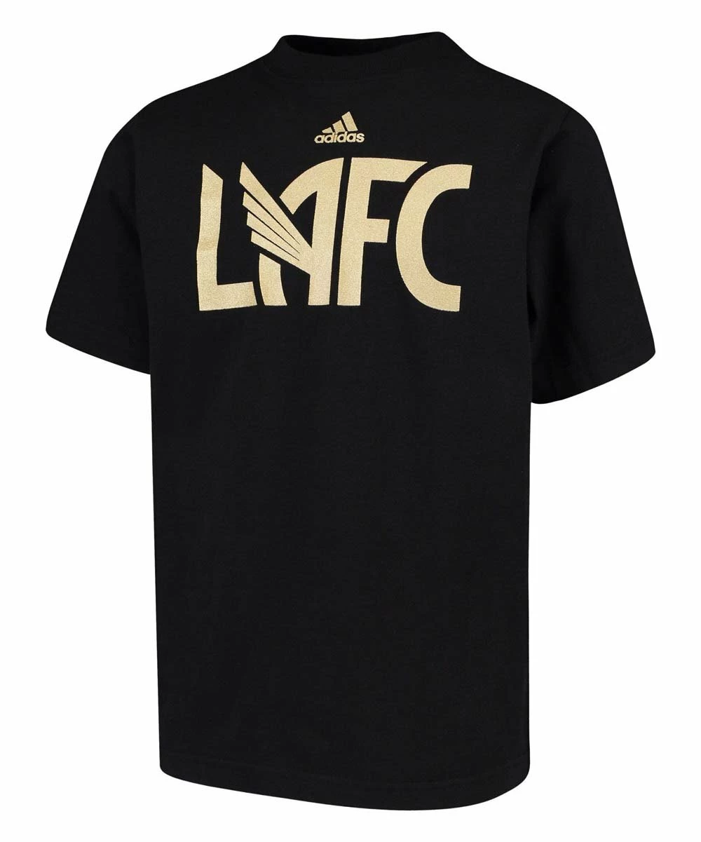 Promo 🥰 Adidas Los Angeles FC Locker Stacked Tee - Boys For Kids 🥰