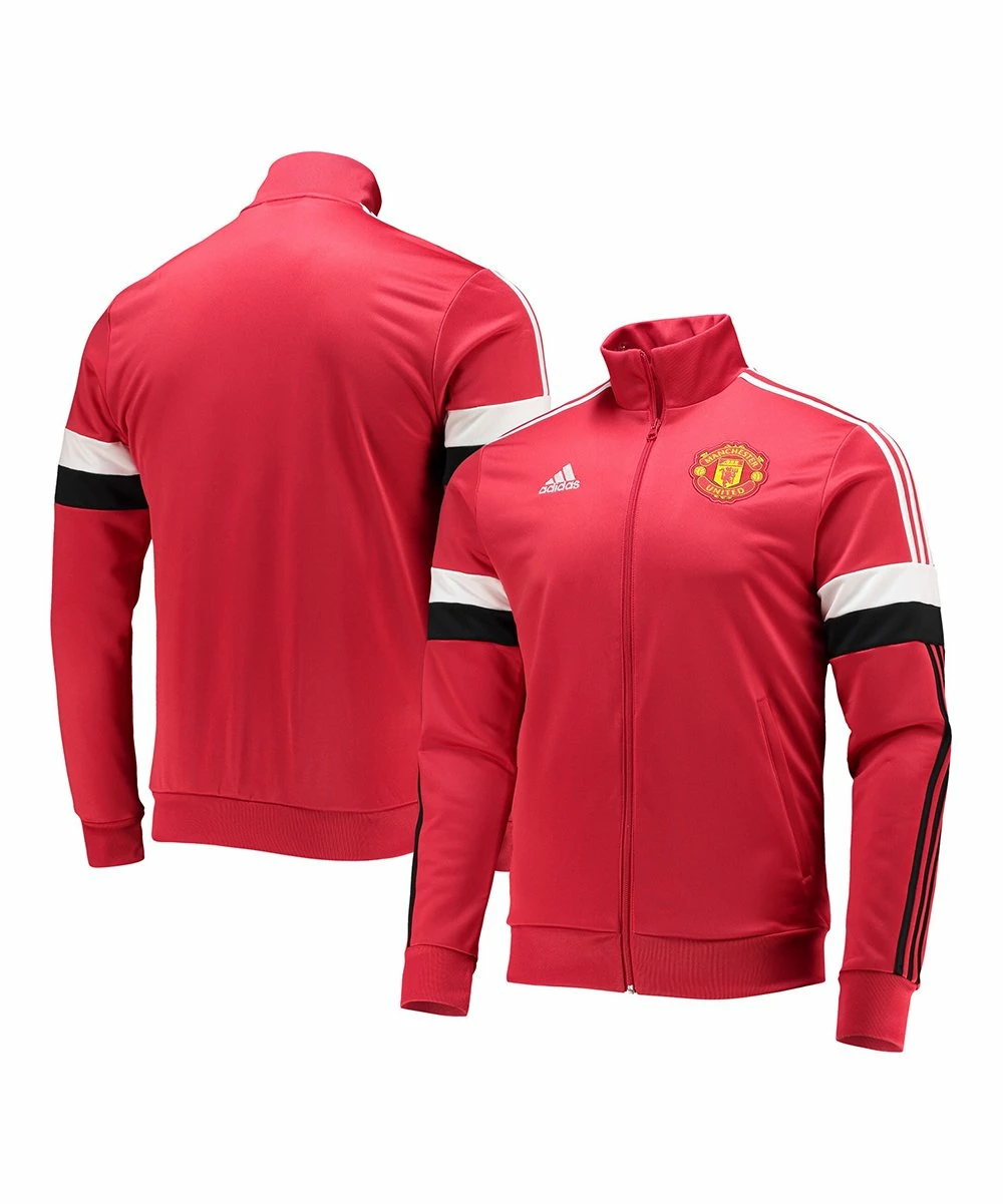 Coupon 🛒 Adidas Manchester United 3Stripe Aeroready Track Jacket - Men 😀 2 Coupon 🛒 Adidas Manchester United 3Stripe Aeroready Track Jacket - Men 😀 - Image 2