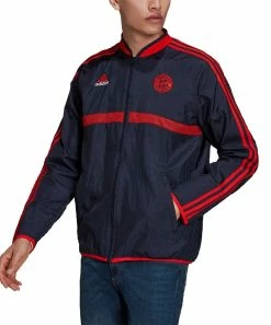 Budget 🌟 Adidas Bayern Munich Icons Full-Zip Jacket - Men 😀