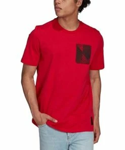 Deals 😉 Adidas Manchester United Street Tee - Men 🎁