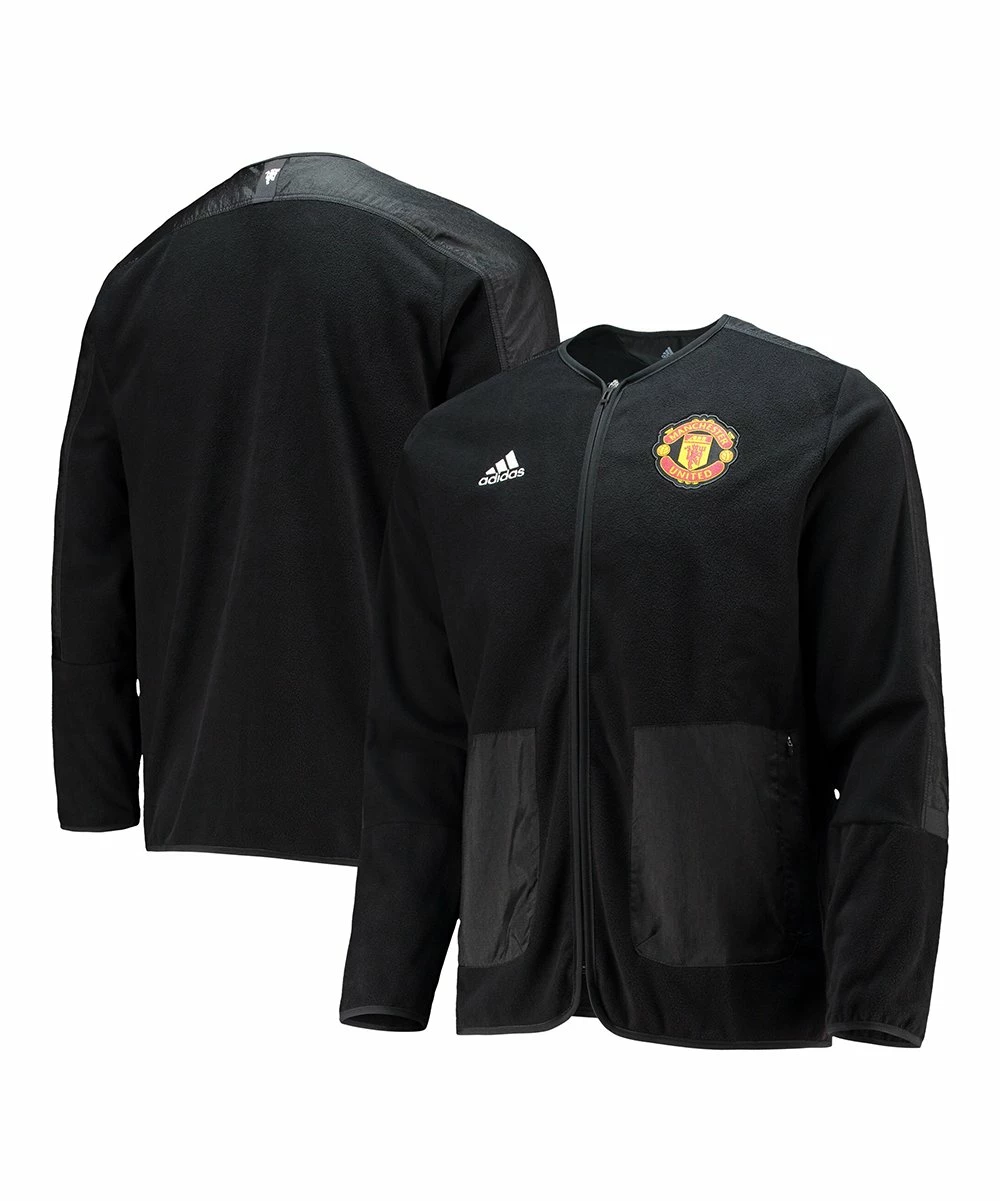 Buy ๐ Adidas Manchester United Travel Mid-Layer Full-Zip Jacket - Men ๐ฏ - Image 2