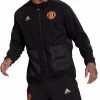 Buy 👍 Adidas Manchester United Travel Mid-Layer Full-Zip Jacket - Men 💯