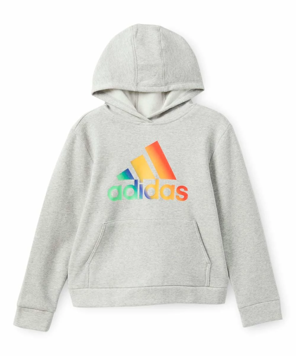 Buy ๐ Adidas Gray Rainbow Logo Pullover Hoodie - Boys For Kids ๐ฅ 1 Buy ๐ Adidas Gray Rainbow Logo Pullover Hoodie - Boys For Kids ๐ฅ