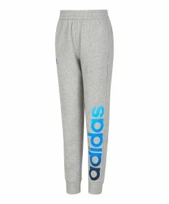Promo โ Adidas Black Multicolor Logo Joggers - Boys For Kids โค๏ธ
