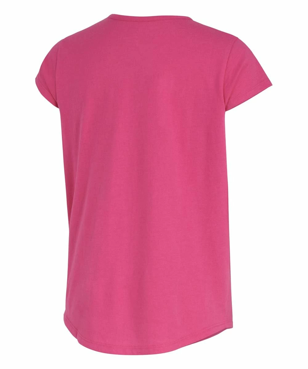 Brand new 👏 Adidas Pink Logo Short-Sleeve Tee - 👧 Girls For Kids 🥰 2 Brand new 👏 Adidas Pink Logo Short-Sleeve Tee - 👧 Girls For Kids 🥰 - Image 2