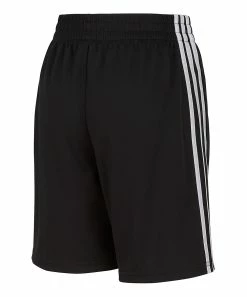 Alternative view of Wholesale ✔️ Adidas Black Side-Stripe Mesh 🏀 Basketball Shorts - Boys For Kids 🛒