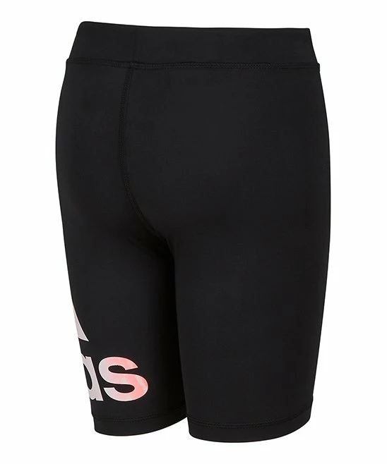 Top 10 😉 Adidas Black & Pink Logo Bike Shorts - 👧 Girls For Kids 👍 2 Top 10 😉 Adidas Black & Pink Logo Bike Shorts - 👧 Girls For Kids 👍 - Image 2
