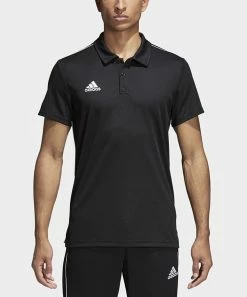 Best Pirce ⭐ Adidas Black & White Core 18 Polo - Men 😉 -Adidas Shop zu103616683 alt 2 tm1645816668