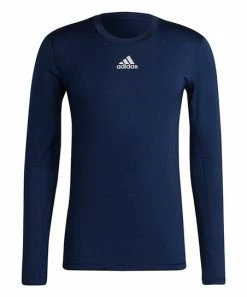 Buy 💯 Adidas Navy AlphaSkin Sport Long-Sleeve Tee - Boys For Kids 🛒