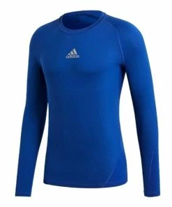 Cheapest 🔔 Adidas Blue AlphaSkin Sport Long-Sleeve Tee - Boys For Kids 🔥