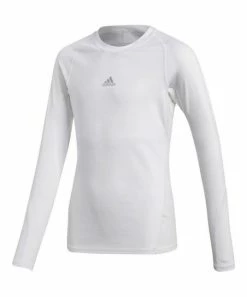 Coupon 😉 Adidas White AlphaSkin Sport Long-Sleeve Tee - Boys For Kids 🎁