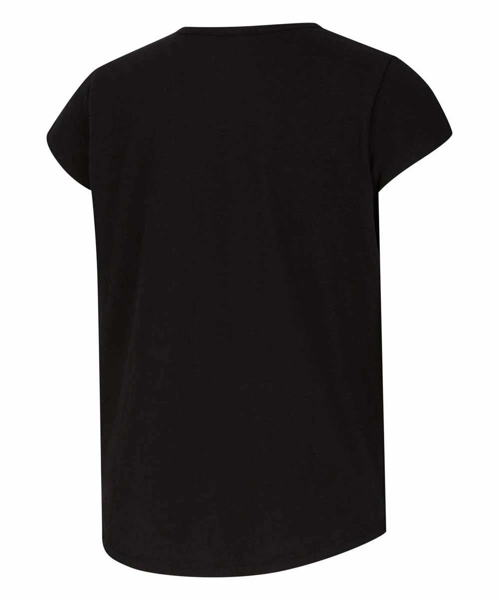 Discount 🔔 Adidas Black Logo Short-Sleeve Tee - 👧 Girls For Kids 🎉 2 Discount 🔔 Adidas Black Logo Short-Sleeve Tee - 👧 Girls For Kids 🎉 - Image 2