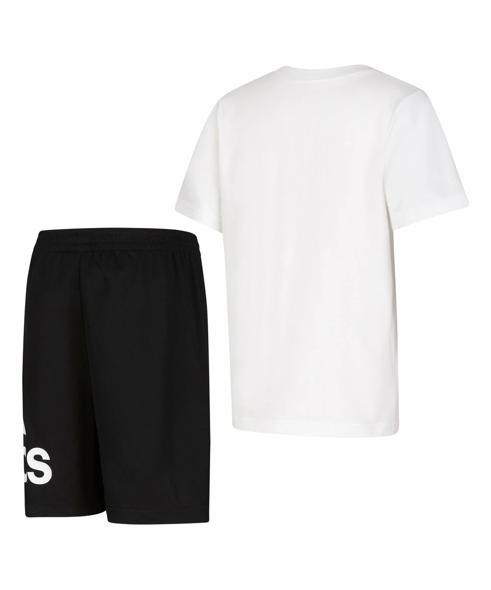 Best reviews of ๐ Adidas White Logo Crewneck Tee & Black Shorts - Boys For Kids ๐งจ 2 Best reviews of ๐ Adidas White Logo Crewneck Tee & Black Shorts - Boys For Kids ๐งจ - Image 2