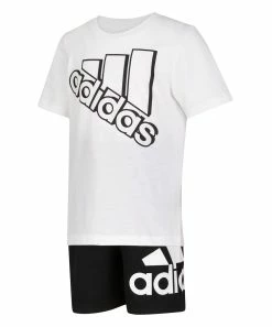 Best reviews of ๐ Adidas White Logo Crewneck Tee & Black Shorts - Boys For Kids ๐งจ 5 Best reviews of ๐ Adidas White Logo Crewneck Tee & Black Shorts - Boys For Kids ๐งจ -Adidas Shop zu103663754 alt 2 tm1647977556