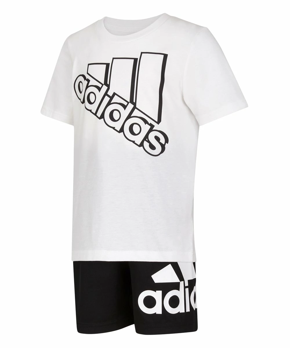 Best reviews of ๐ Adidas White Logo Crewneck Tee & Black Shorts - Boys For Kids ๐งจ 3 Best reviews of ๐ Adidas White Logo Crewneck Tee & Black Shorts - Boys For Kids ๐งจ - Image 3