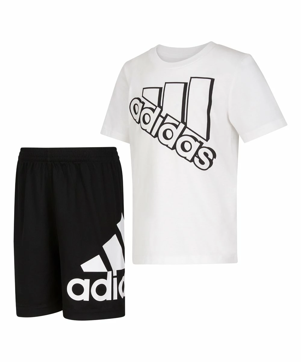 Best reviews of ๐ Adidas White Logo Crewneck Tee & Black Shorts - Boys For Kids ๐งจ 1 Best reviews of ๐ Adidas White Logo Crewneck Tee & Black Shorts - Boys For Kids ๐งจ