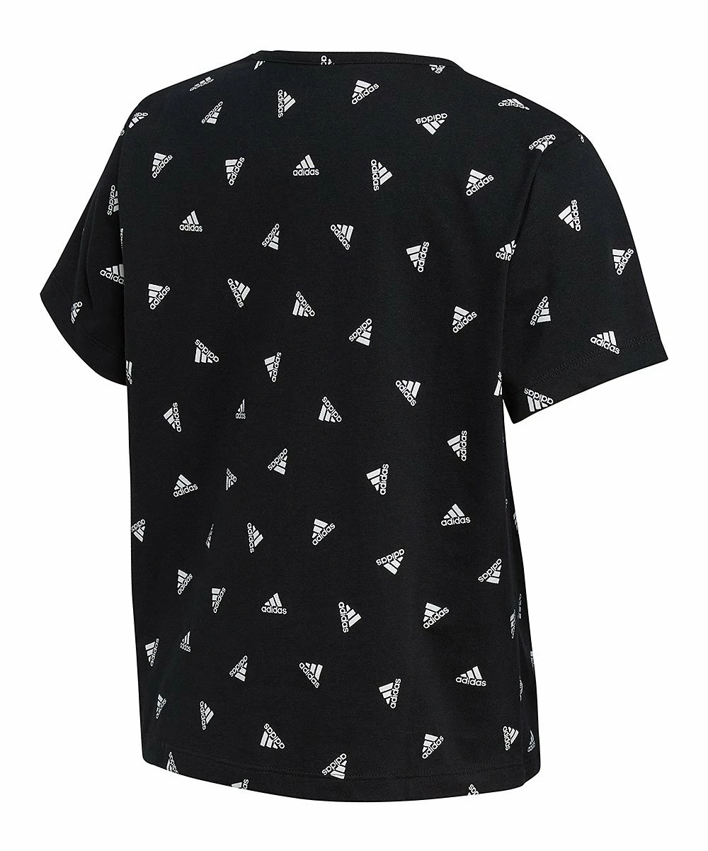Best deal ๐งจ Adidas Black & White Logo Tulip-Hem Tee - ๐ง Girls For Kids ๐ 3 Best deal ๐งจ Adidas Black & White Logo Tulip-Hem Tee - ๐ง Girls For Kids ๐ - Image 3