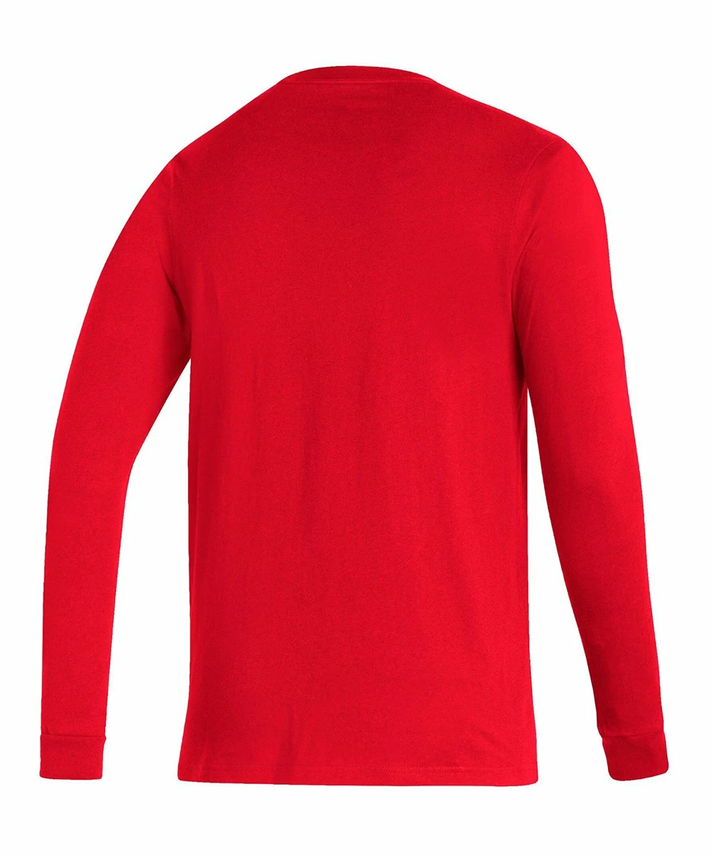 Outlet 🔥 Adidas Manchester United Lockup Long-Sleeve Tee - Men ⭐ 2 Outlet 🔥 Adidas Manchester United Lockup Long-Sleeve Tee - Men ⭐ - Image 2