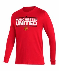 Outlet π₯ Adidas Manchester United Lockup Long-Sleeve Tee - Men β
