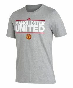 Promo 🎁 Adidas Manchester United Lockup Tee - Men ✔️