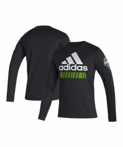 Discount 😉 Adidas Seattle Sounders Vintage Performance Long-Sleeve Tee - Men 🔔 -Adidas Shop zu103972048 alt 1 tm1654962068