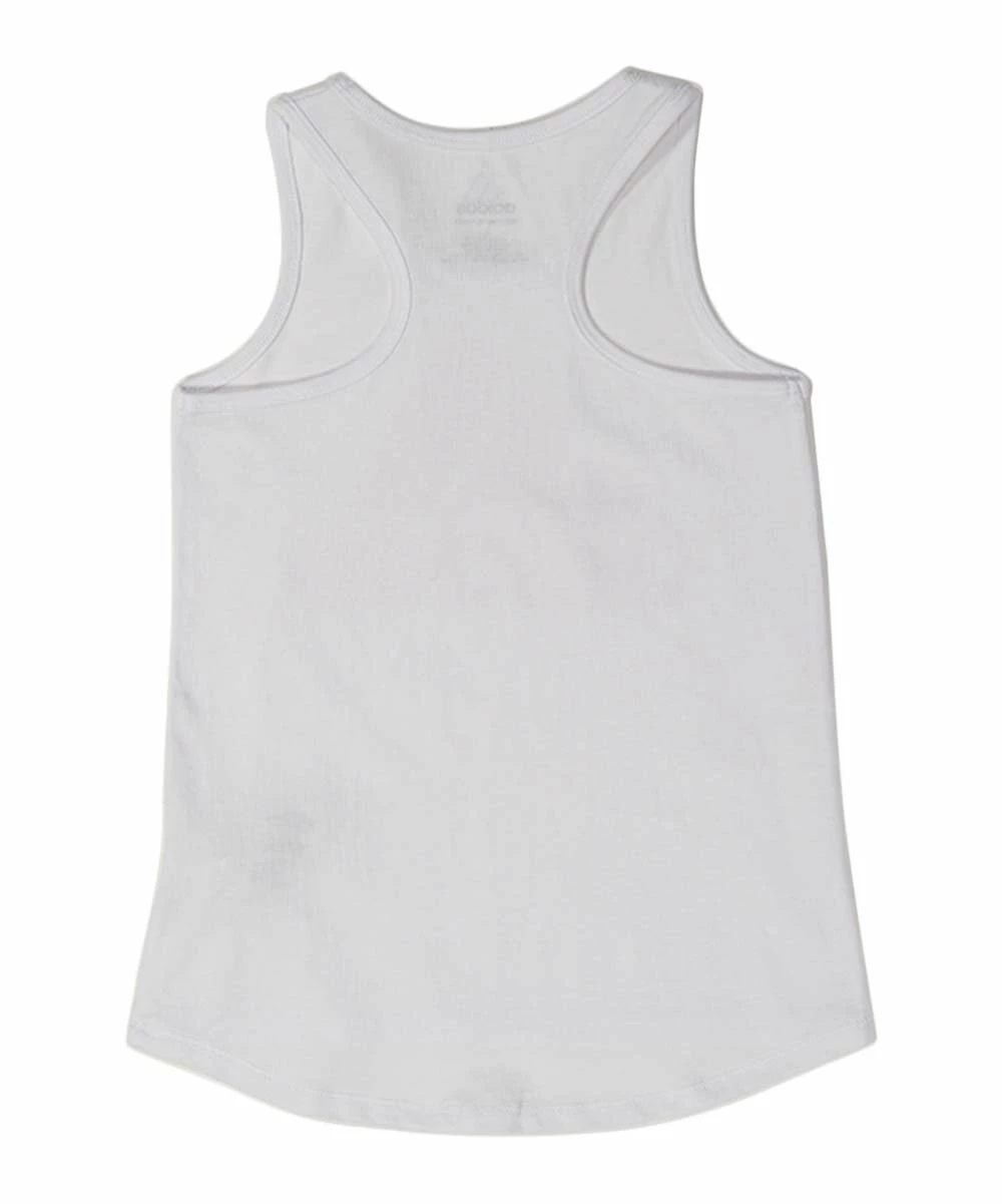 Hot Sale ✨ Adidas White Logo Tank & Light Pink Shorts - Toddler & 👧 Girls For Kids 😀 2 Hot Sale ✨ Adidas White Logo Tank & Light Pink Shorts - Toddler & 👧 Girls For Kids 😀 - Image 2
