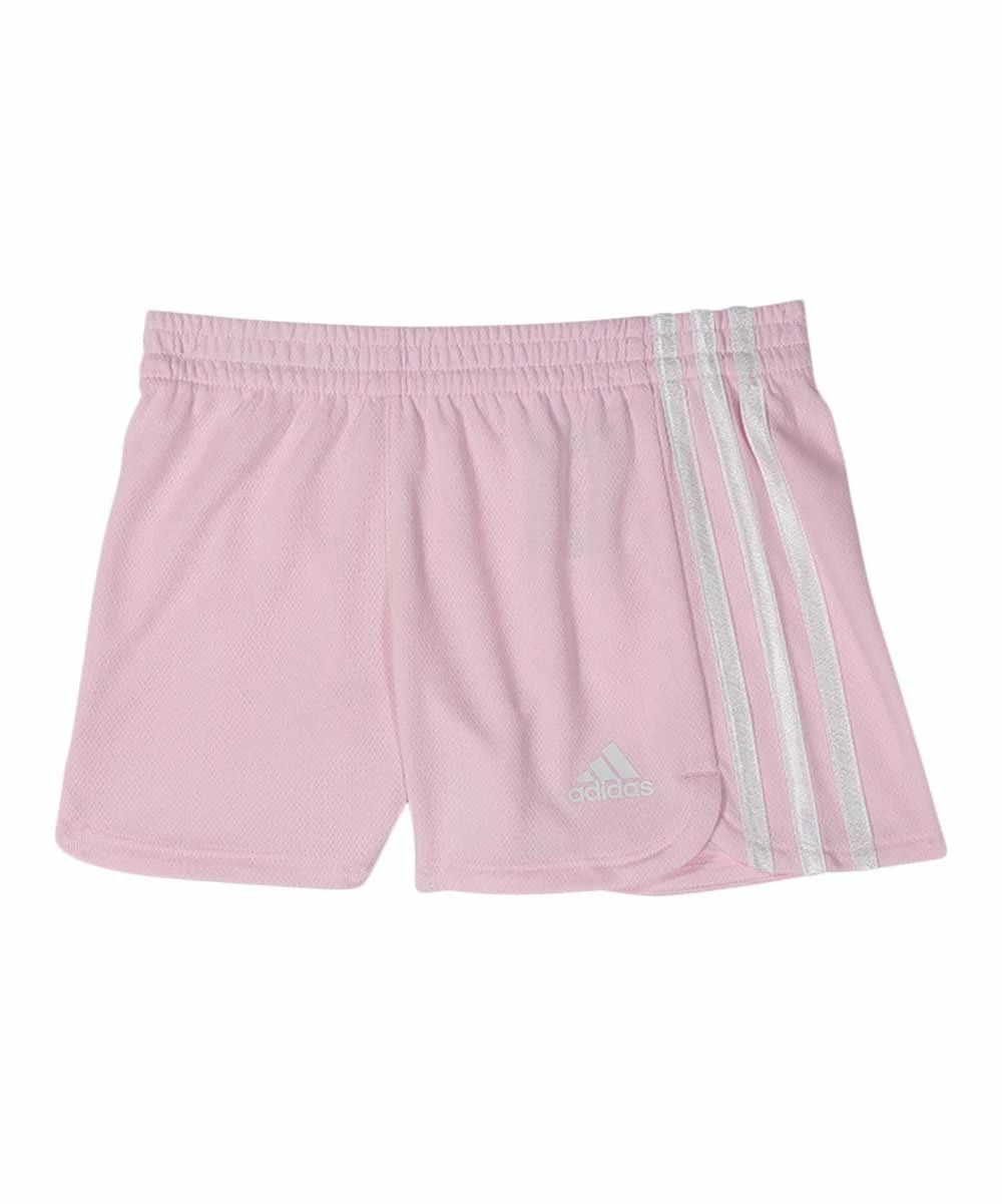 Hot Sale ✨ Adidas White Logo Tank & Light Pink Shorts - Toddler & 👧 Girls For Kids 😀 3 Hot Sale ✨ Adidas White Logo Tank & Light Pink Shorts - Toddler & 👧 Girls For Kids 😀 - Image 3
