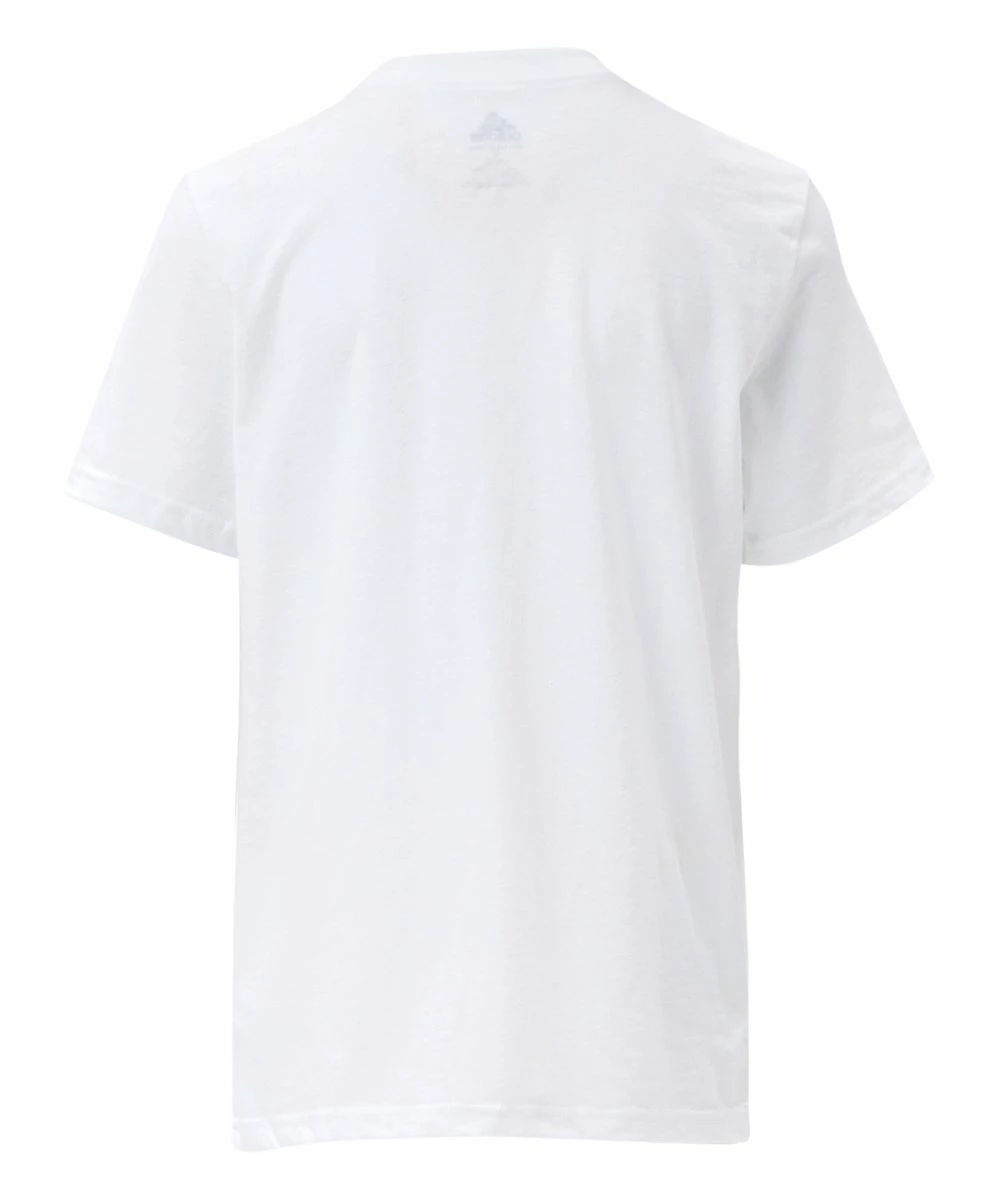 Outlet 🔥 Adidas White & Red Stars & Stripes Mountain Logo Tee - Boys For Kids 🥰 2 Outlet 🔥 Adidas White & Red Stars & Stripes Mountain Logo Tee - Boys For Kids 🥰 - Image 2