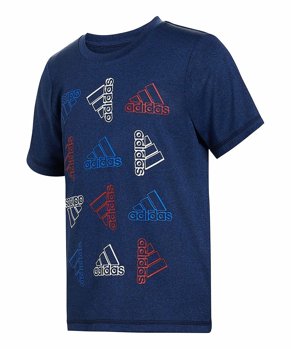 Deals โค๏ธ Adidas Navy & White Americana Mountain Logo Tee - Kids ๐ 1 Deals โค๏ธ Adidas Navy & White Americana Mountain Logo Tee - Kids ๐