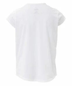 Alternative view of Best reviews of 🤩 Adidas White & Blue 'USA' Americana Cap-Sleeve Top - 👧 Girls For Kids 🌟
