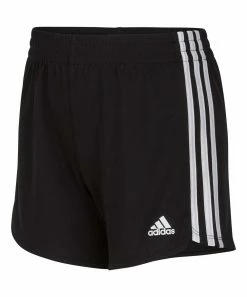 Buy ❤️ Adidas Black Logo Mesh Shorts - 👧 Girls For Kids ⌛