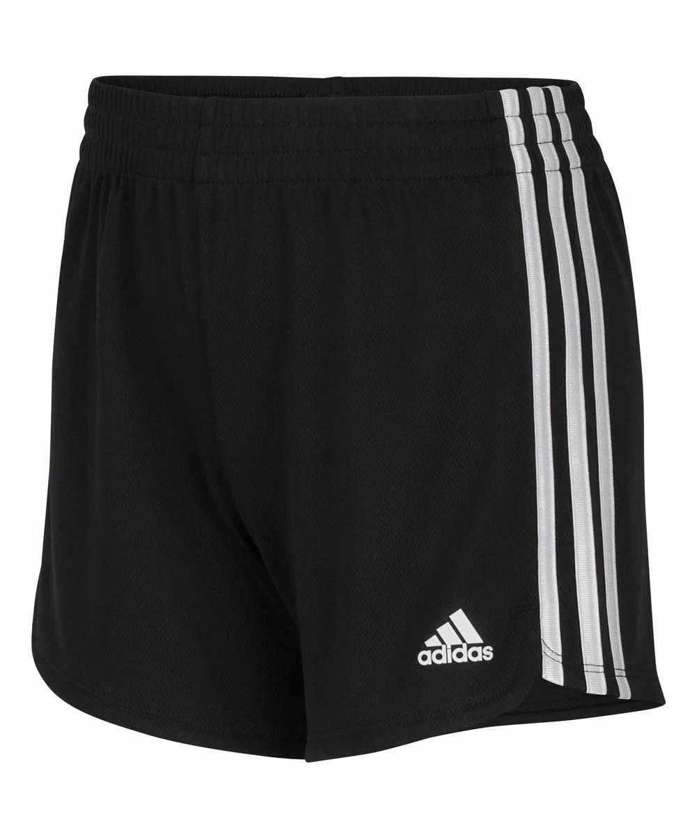 Buy โค๏ธ Adidas Black Logo Mesh Shorts - ๐ง Girls For Kids โ