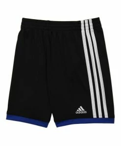 Discount 👍 Adidas White Logo Crewneck Tee & Black Shorts - Toddler & Boys For Kids ⌛ -Adidas Shop zu104209429 alt 1 tm1651866287