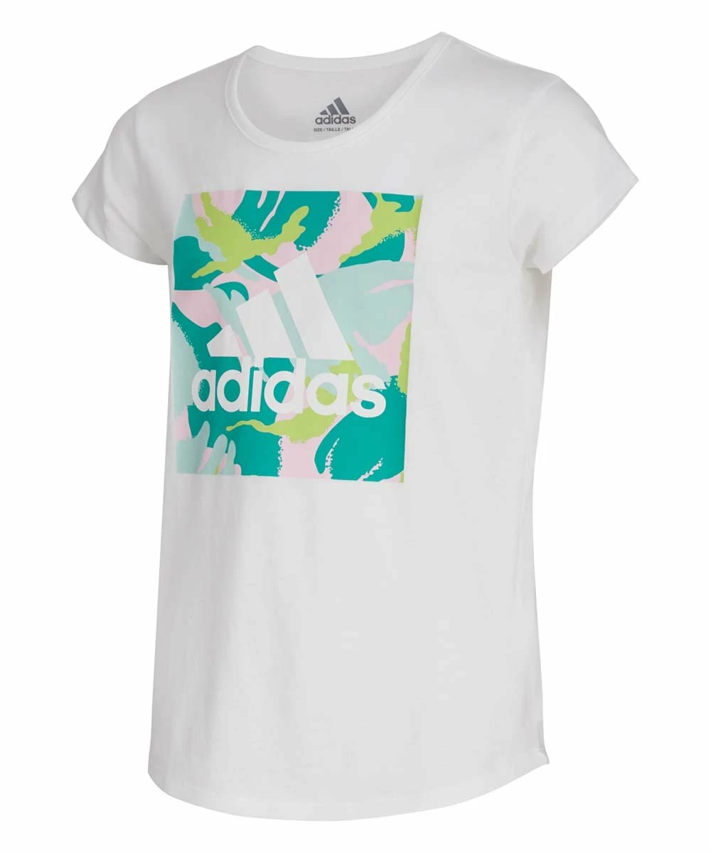 Discount โ Adidas White & Green Logo Box Tee - ๐ง Girls For Kids ๐ฅฐ 1 Discount โ Adidas White & Green Logo Box Tee - ๐ง Girls For Kids ๐ฅฐ