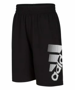 Brand new 💯 Adidas Black Logo Graphic Shorts - Boys For Kids 🔥