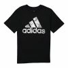 Best Sale 💯 Adidas Black & Gray Camo Logo Crewneck Tee - Boys For Kids 🔔