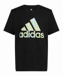 Wholesale ๐ Adidas Black Tie-Dye Logo Crewneck Tee - Boys For Kids ๐