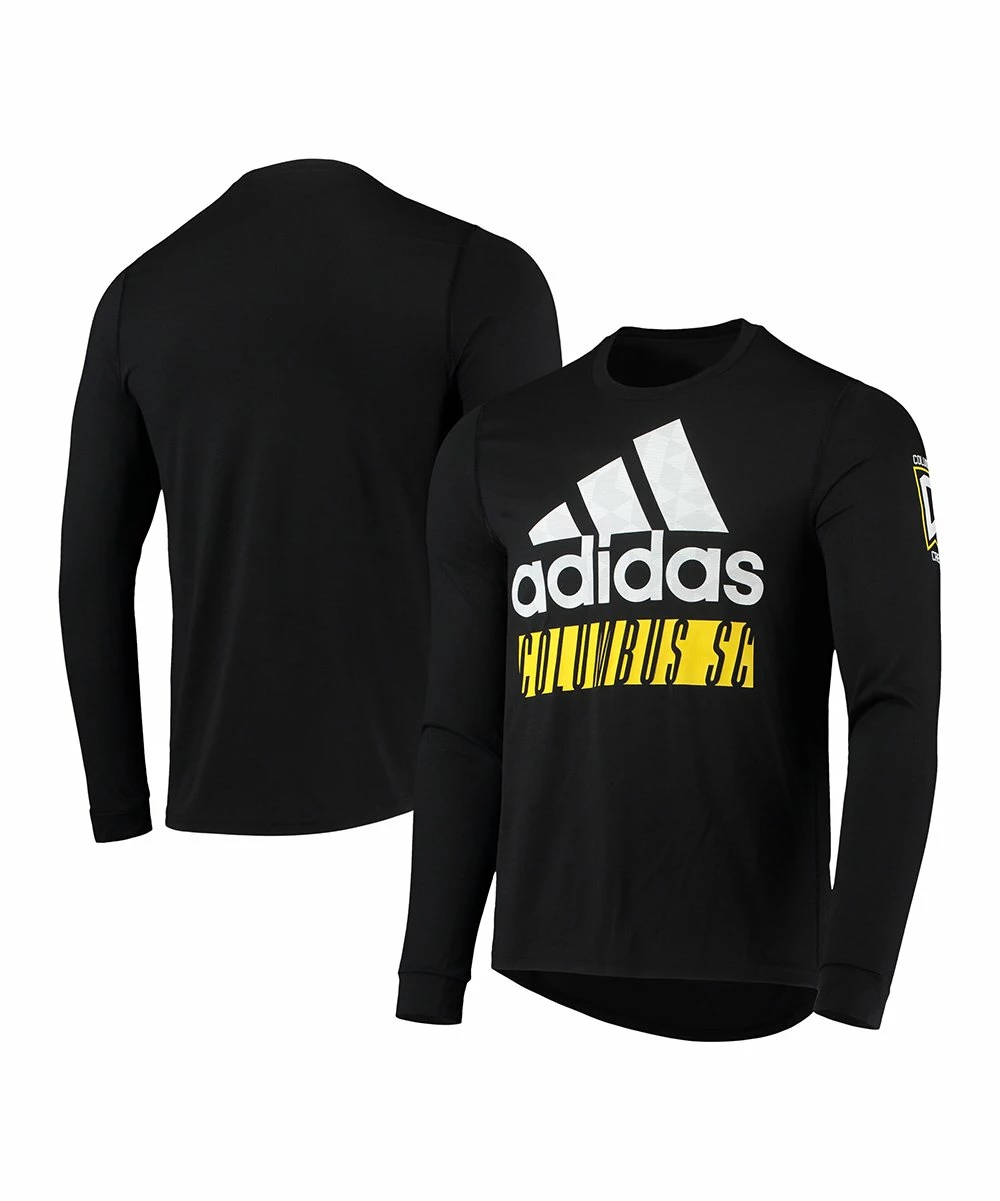 New ✨ Adidas Columbus Crew Vintage Performance Long-Sleeve Tee - Men ❤️ 2 New ✨ Adidas Columbus Crew Vintage Performance Long-Sleeve Tee - Men ❤️ - Image 2