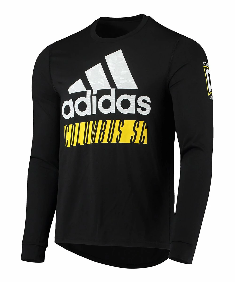 New ✨ Adidas Columbus Crew Vintage Performance Long-Sleeve Tee - Men ❤️ 1 New ✨ Adidas Columbus Crew Vintage Performance Long-Sleeve Tee - Men ❤️
