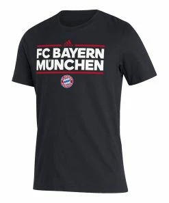 Brand new ๐ Adidas Bayern Munich Lockup Crewneck Tee - Men ๐งจ