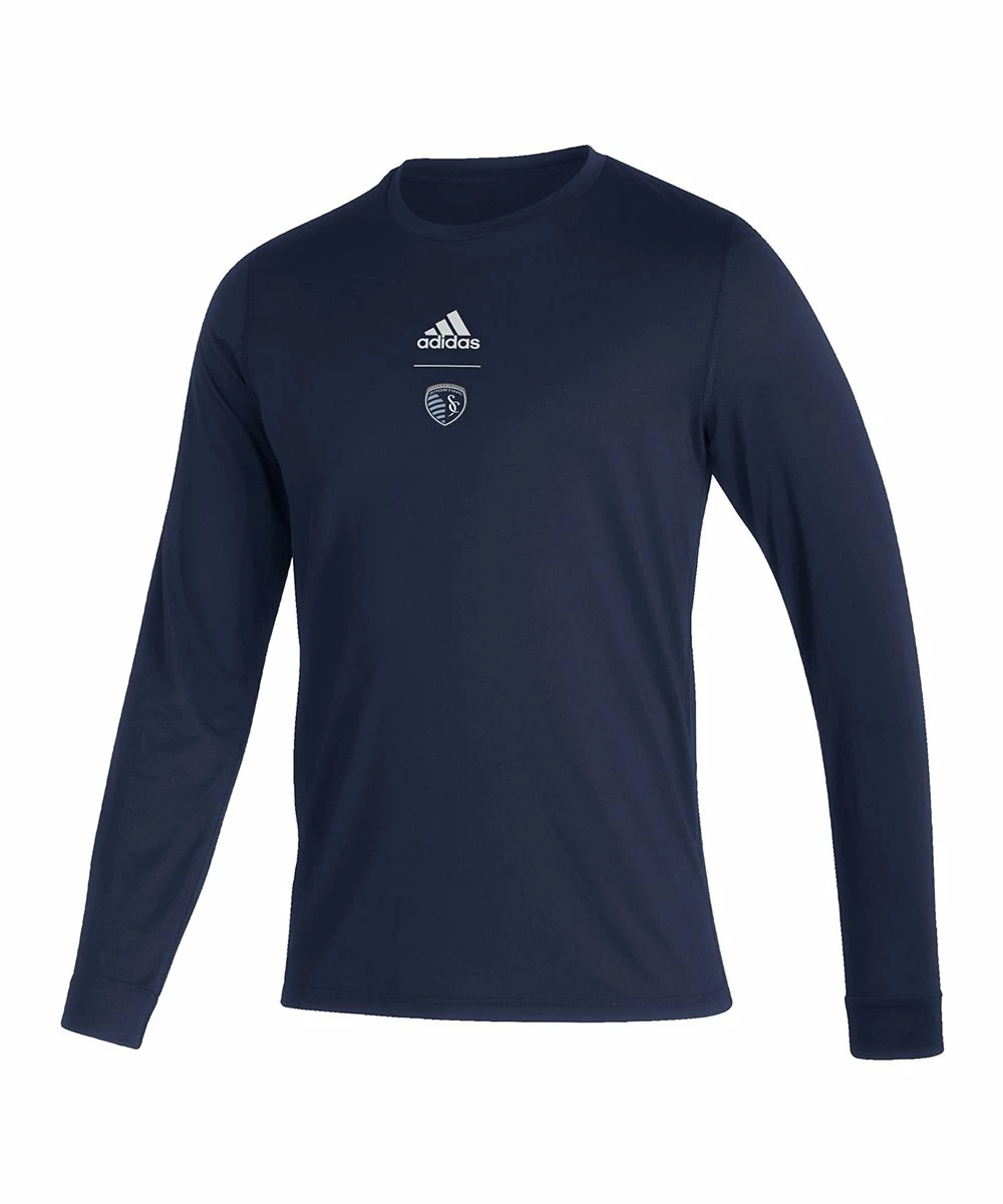 Buy โ Adidas Sporting Kansas City Club Long-Sleeve Tee - Men ๐