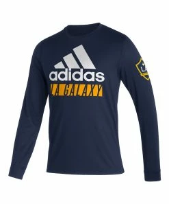 Cheap ๐ Adidas LA Galaxy Vintage Long-Sleeve Tee - Men ๐