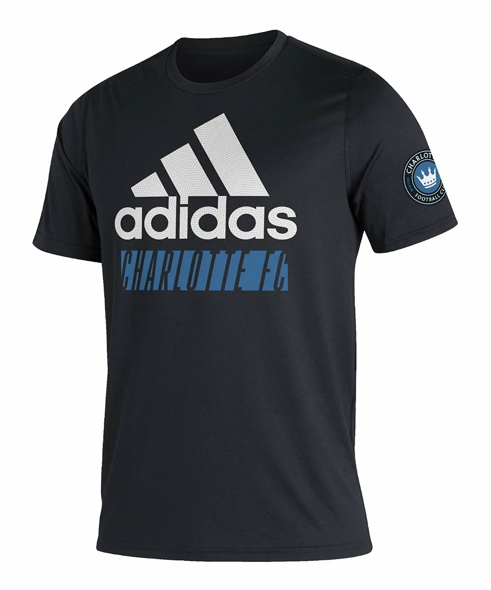 Cheap 🥰 Adidas Black Charlotte FC Creator Vintage AEROREADY TShirt - Men 🔔 1 Cheap 🥰 Adidas Black Charlotte FC Creator Vintage AEROREADY TShirt - Men 🔔
