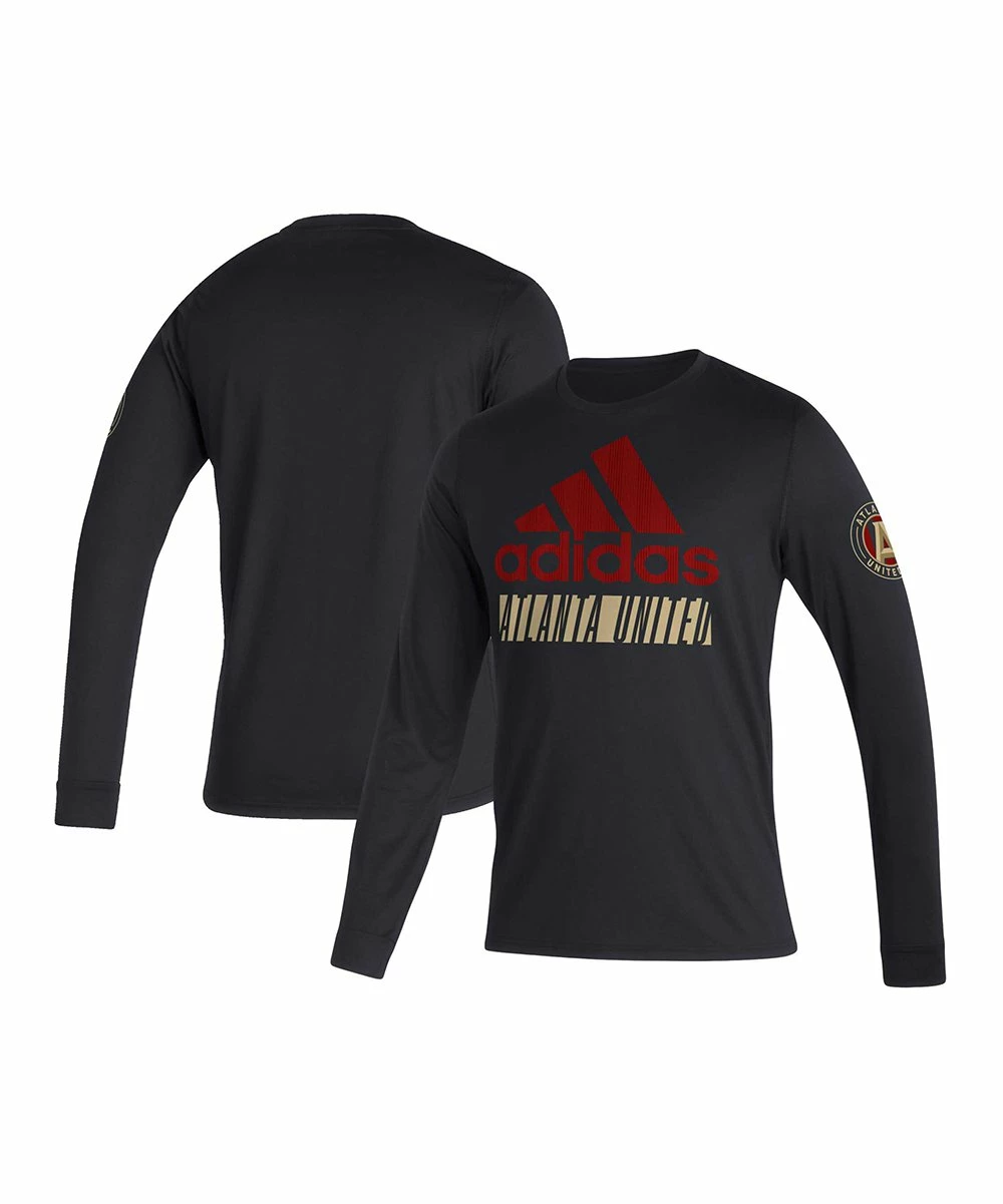 Promo 🌟 Adidas Atlanta United FC Vintage Long-Sleeve Tee - Men 🎉 2 Promo 🌟 Adidas Atlanta United FC Vintage Long-Sleeve Tee - Men 🎉 - Image 2