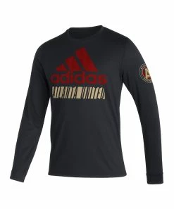 Promo 🌟 Adidas Atlanta United FC Vintage Long-Sleeve Tee - Men 🎉