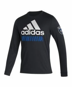 Best Pirce ✔️ Adidas San Jose Earthquakes Vintage Long-Sleeve Tee - Men 👍