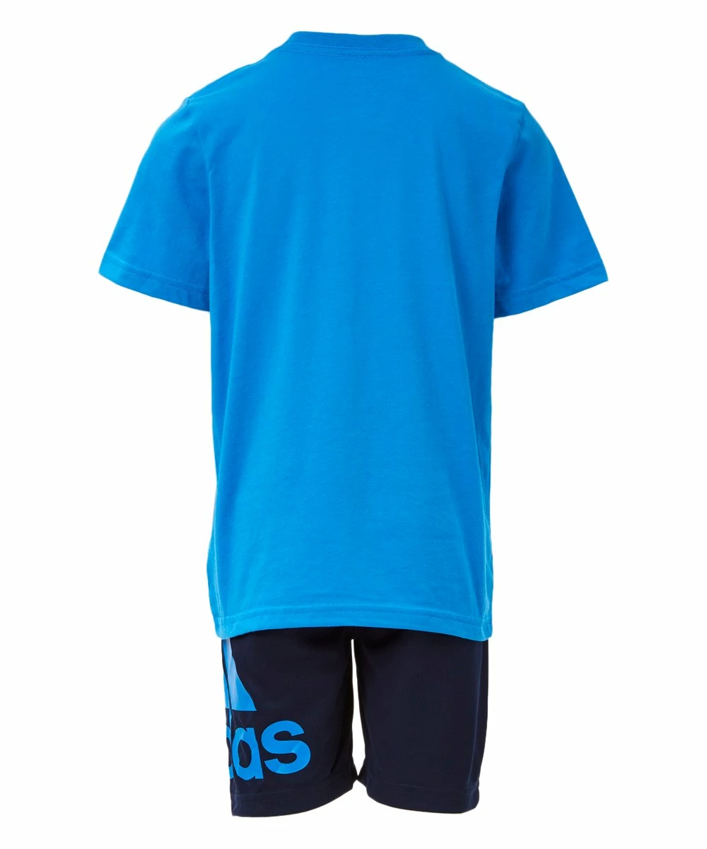 Top 10 โ Adidas Blue Rush Mountain Logo Tee & Short Set - Boys For Kids ๐ 3 Top 10 โ Adidas Blue Rush Mountain Logo Tee & Short Set - Boys For Kids ๐ - Image 3