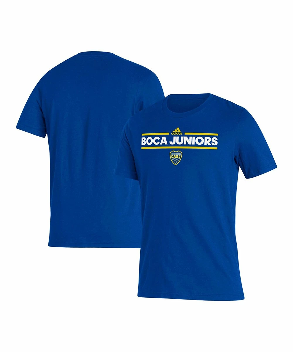 Outlet ๐ Adidas Boca Juniors Lockup Crewneck Tee - Men ๐ - Image 2