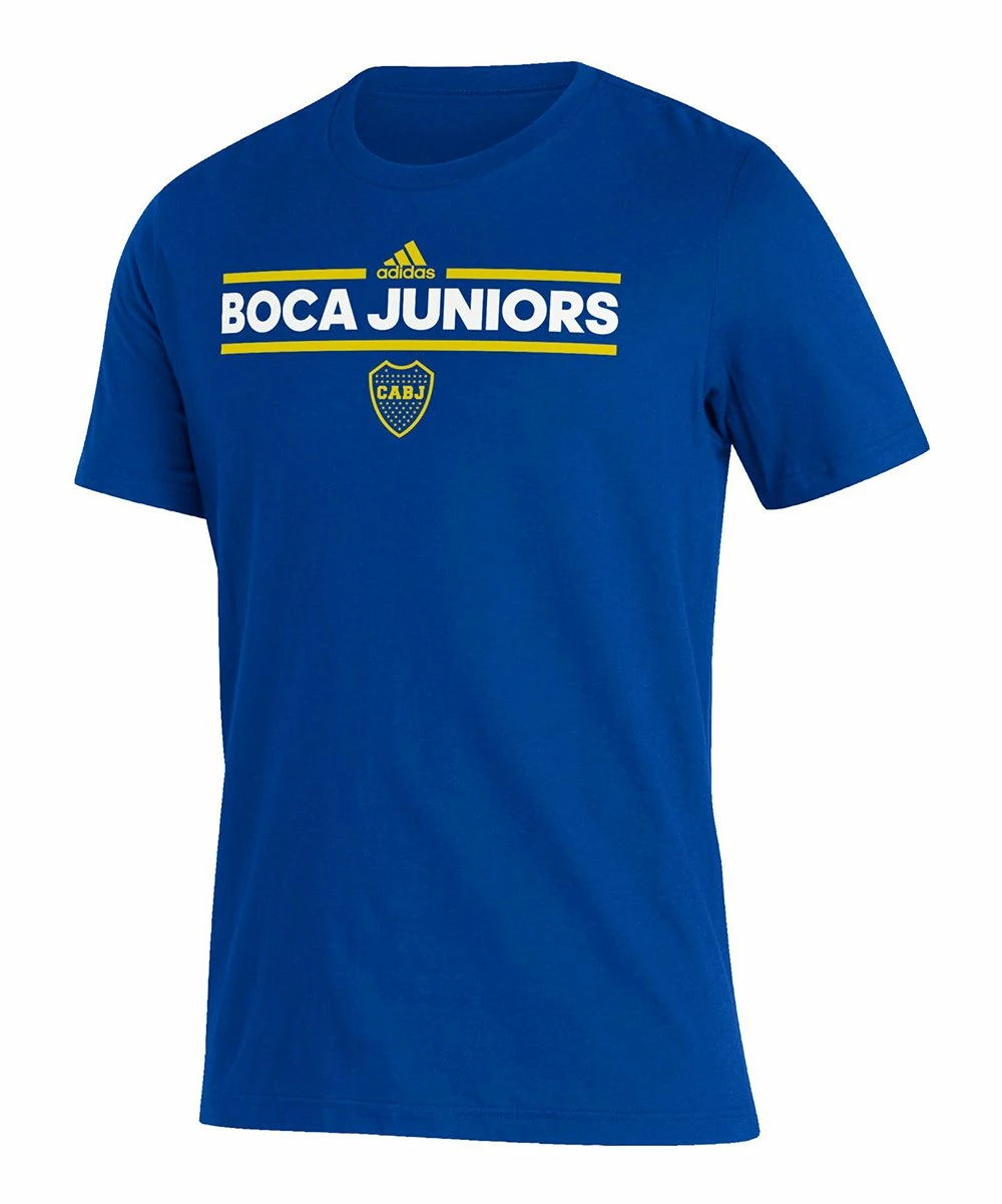 Outlet ๐ Adidas Boca Juniors Lockup Crewneck Tee - Men ๐